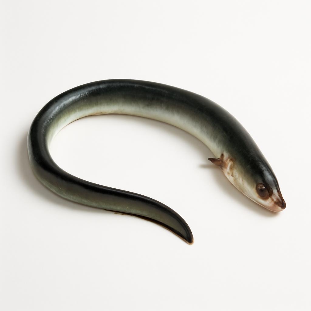 Anguila, cruda