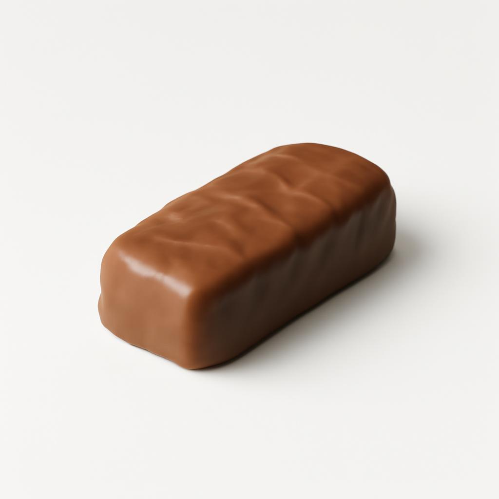 Barra chocolate, tipo "bounty"