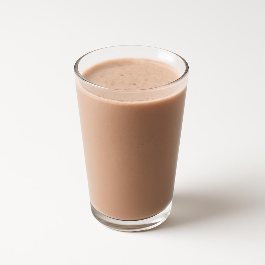 Batido lácteo de cacao, bajo en calorías