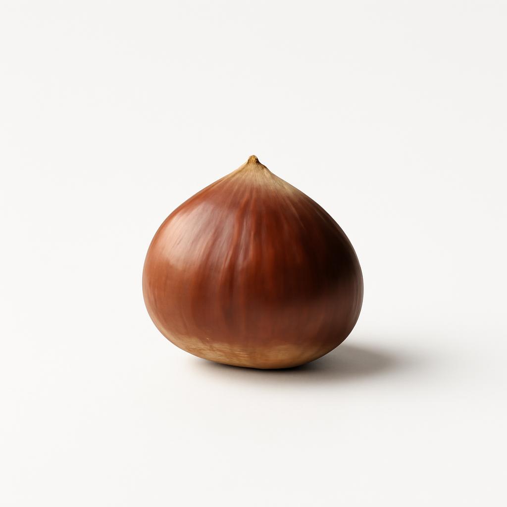 Castaña, cruda