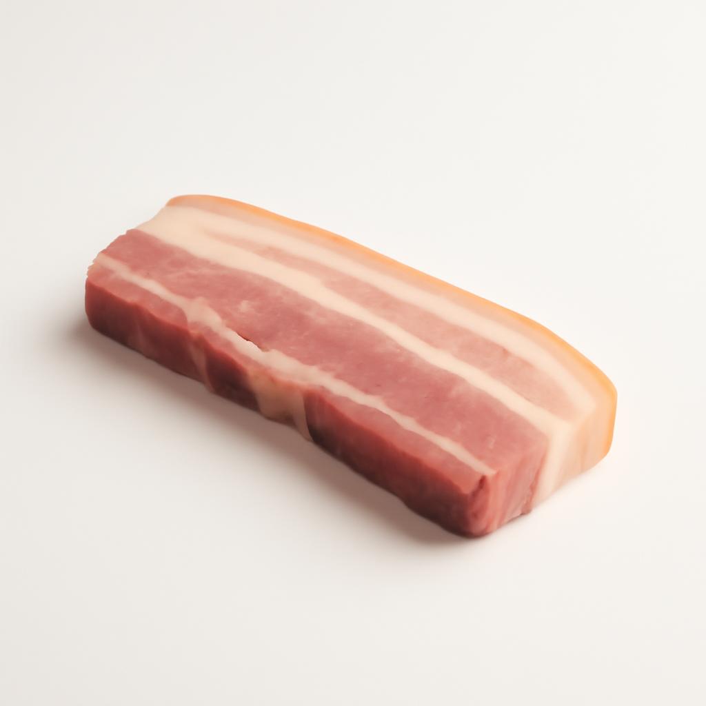 Cerdo, panceta, cruda
