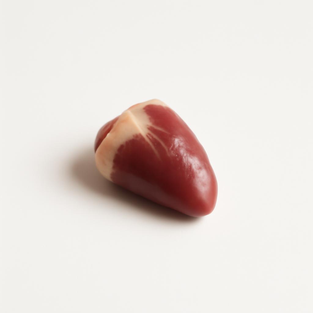 Corazón de pollo, crudo