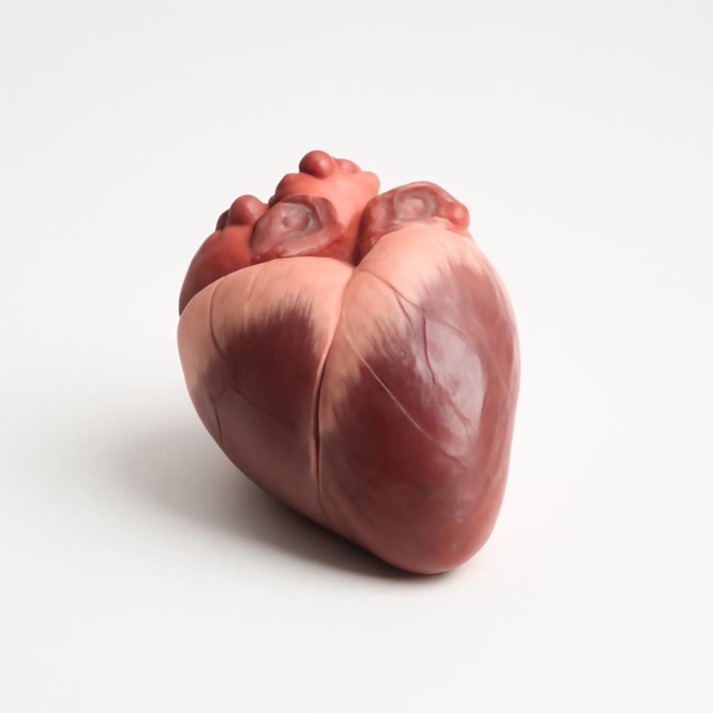 Corazón, de cerdo, crudo