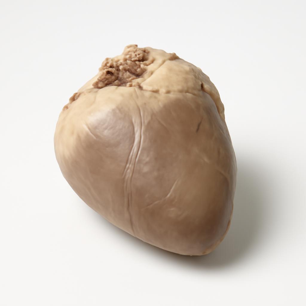 Corazón, de vaca/buey, cocido