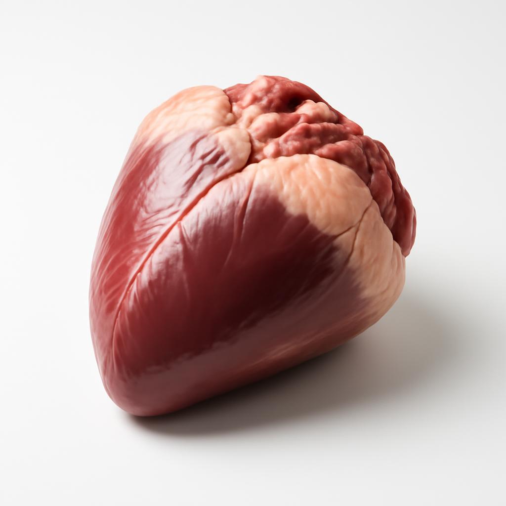 Corazón, de vaca/buey, crudo