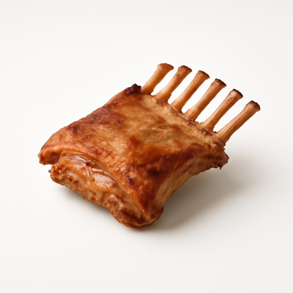 Cordero lechal, costillar, asado