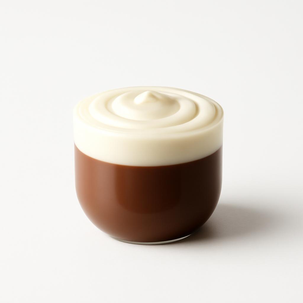 Crema de chocolate y nata