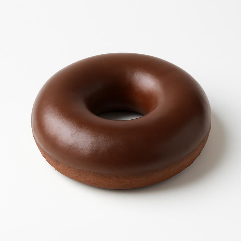 Donut, de chocolate