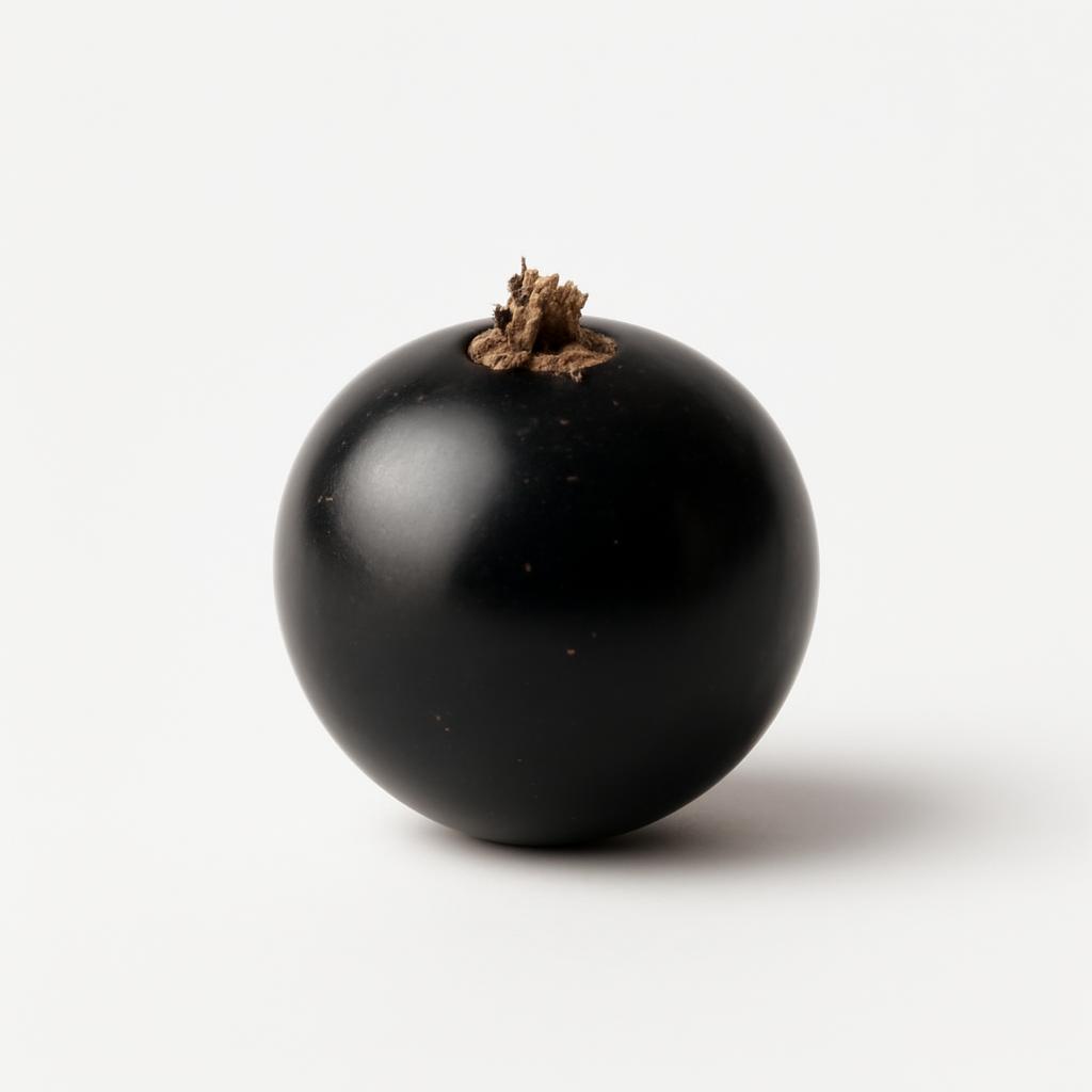 Grosella negra, cruda