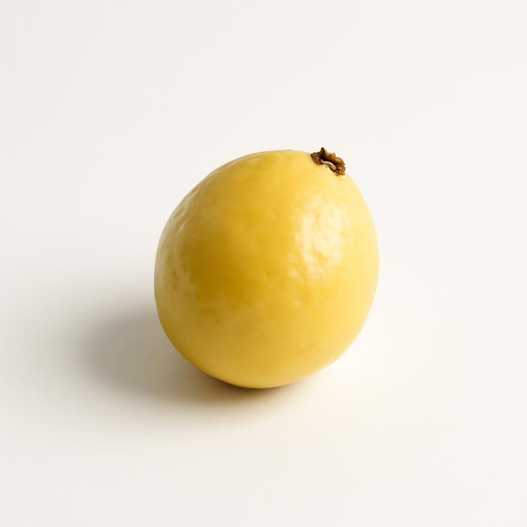 Guayaba, enlatada en almíbar