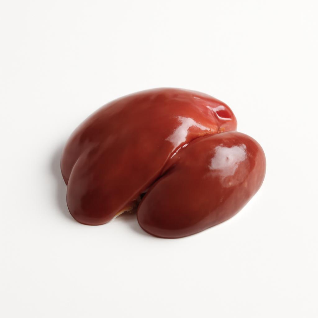 Higado de pollo, crudo