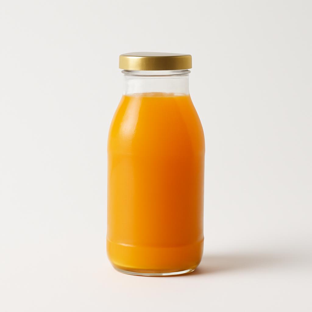 Néctar de frutas exóticas, envasado
