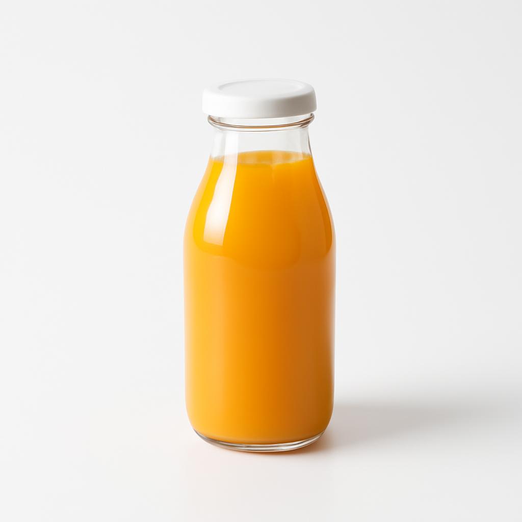 Néctar de mango, envasado