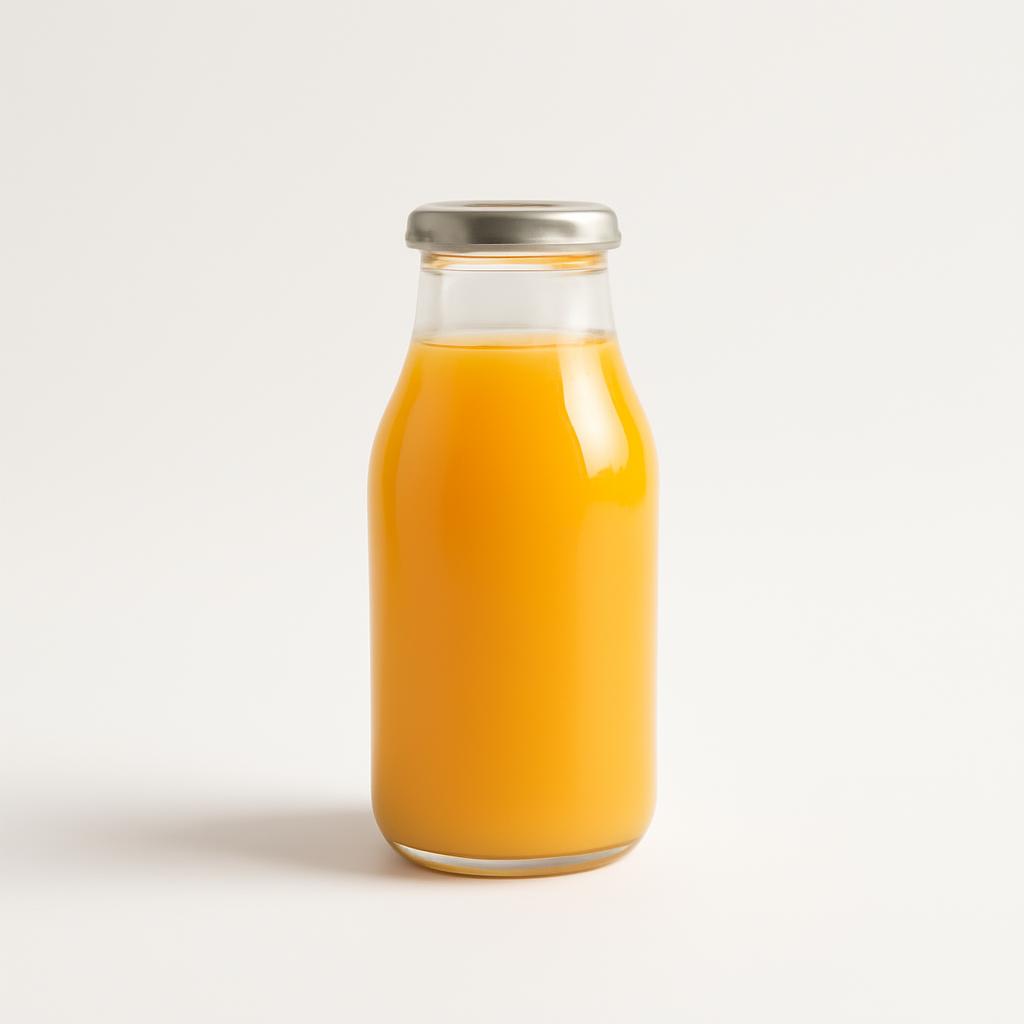 Néctar de naranja, envasado