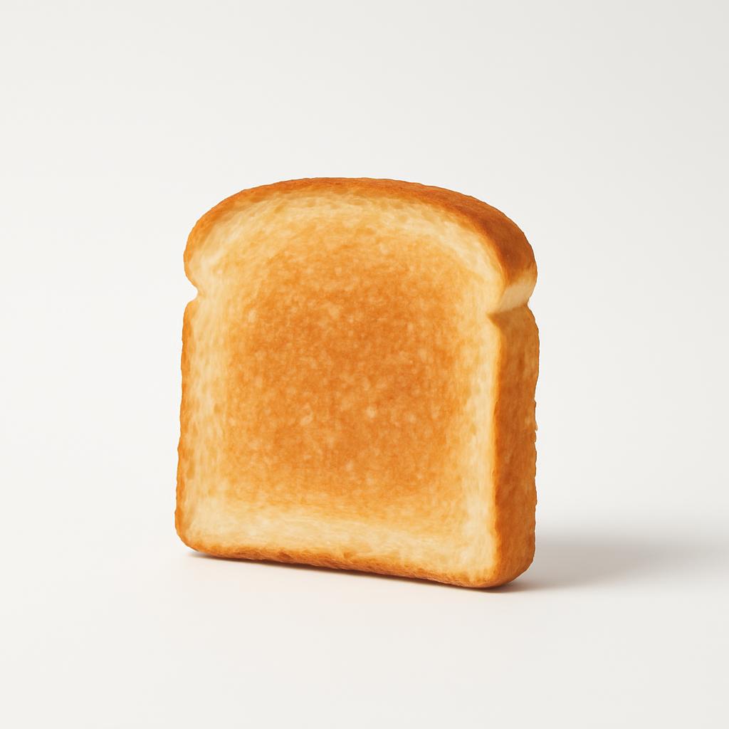 Pan blanco, de molde, tostado
