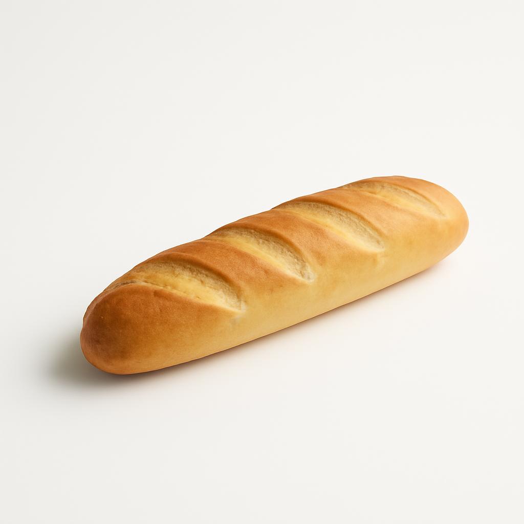 Pan blanco, tipo "baguette"