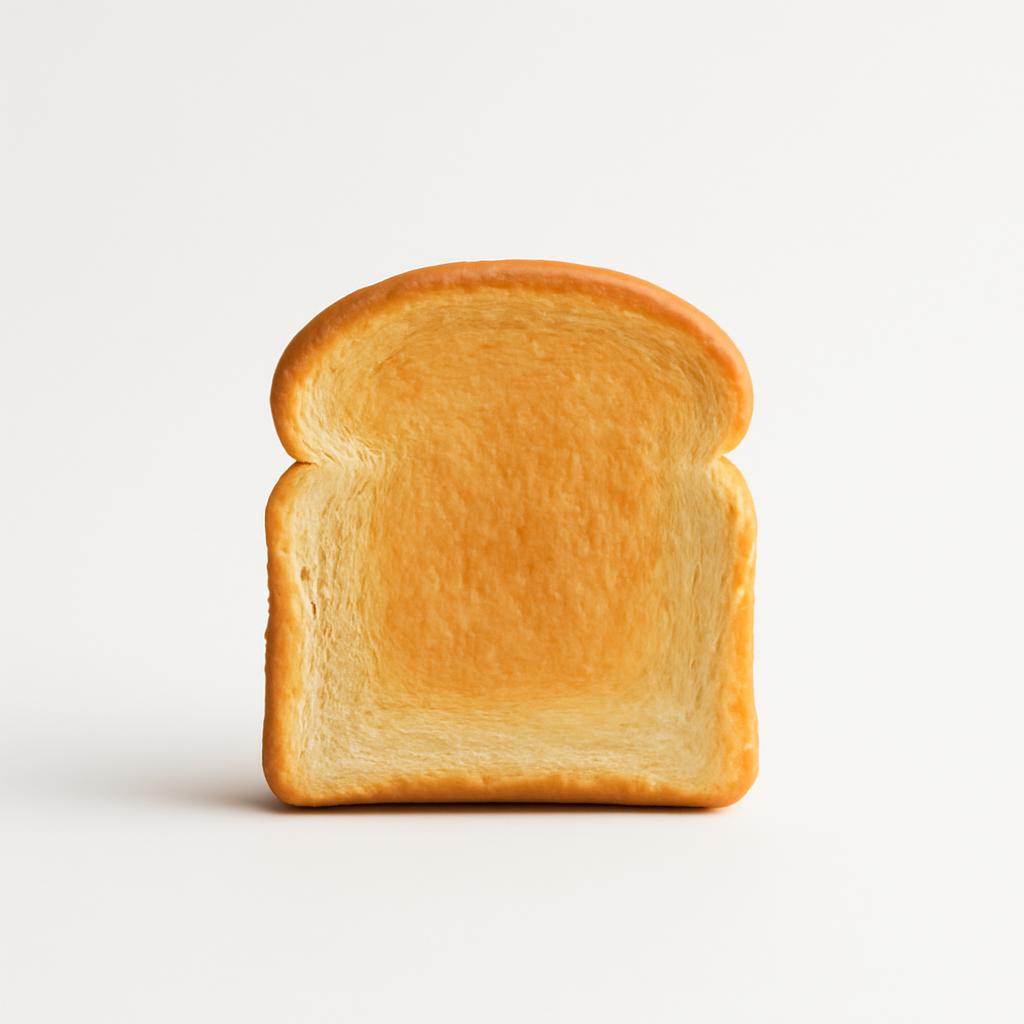 Pan blanco, tostado sin sal