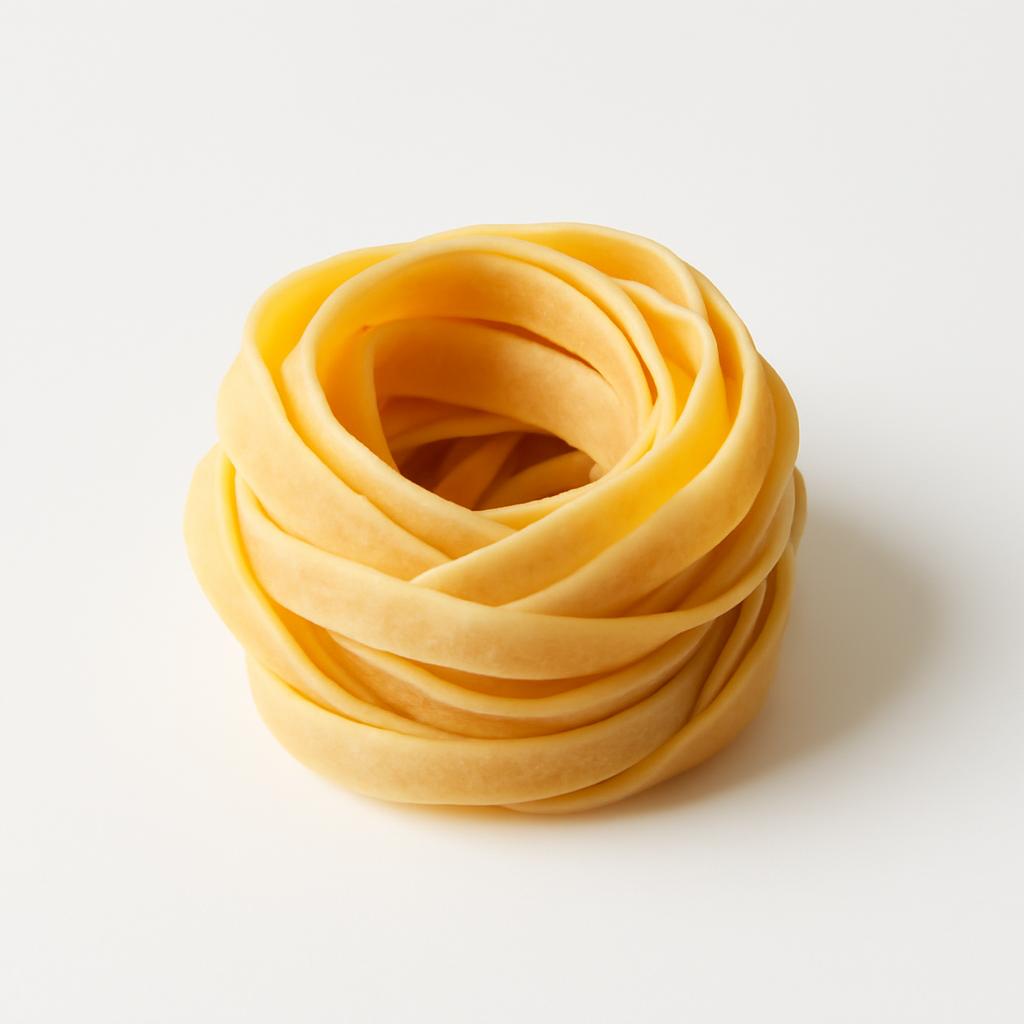 Pasta alimenticia, con huevo, cruda
