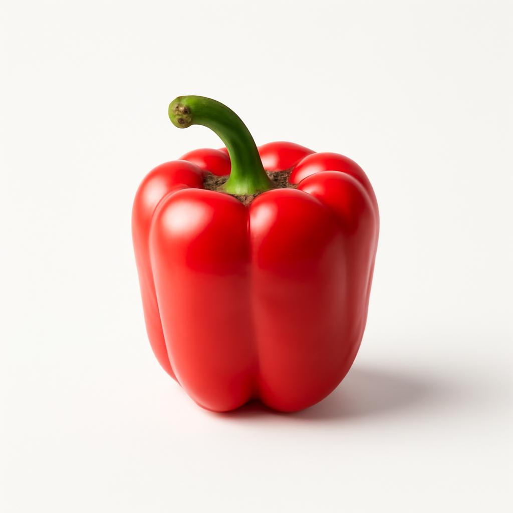 Pimiento rojo, crudo