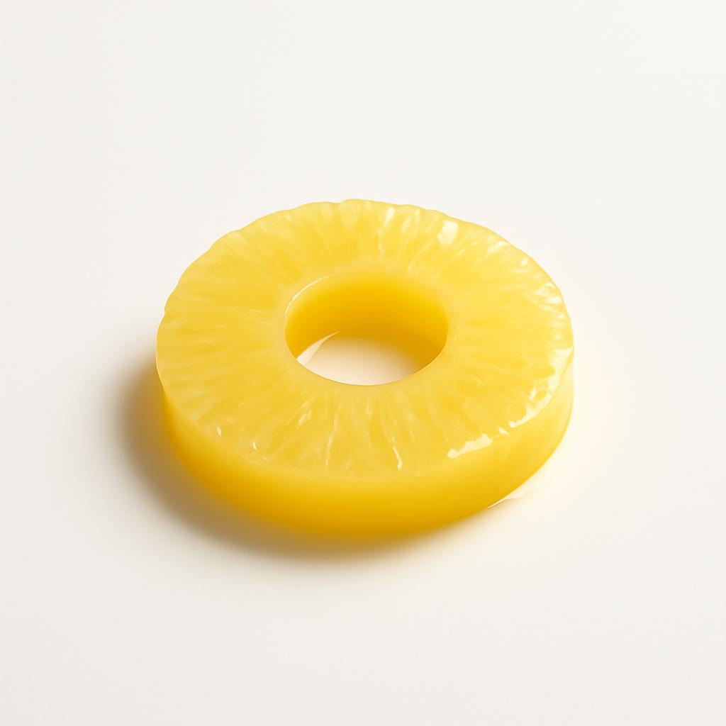 Piña en almíbar