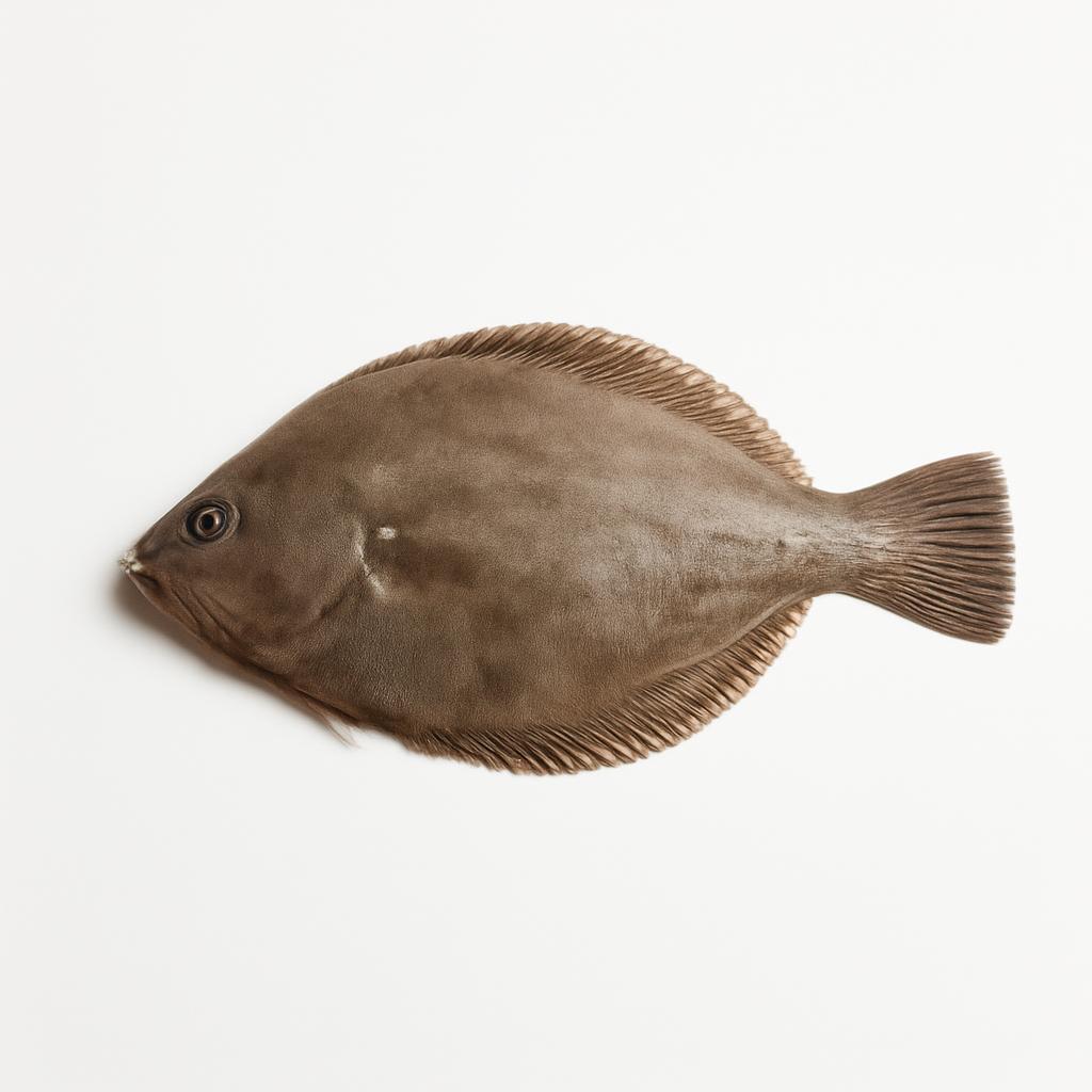 Platija, cruda