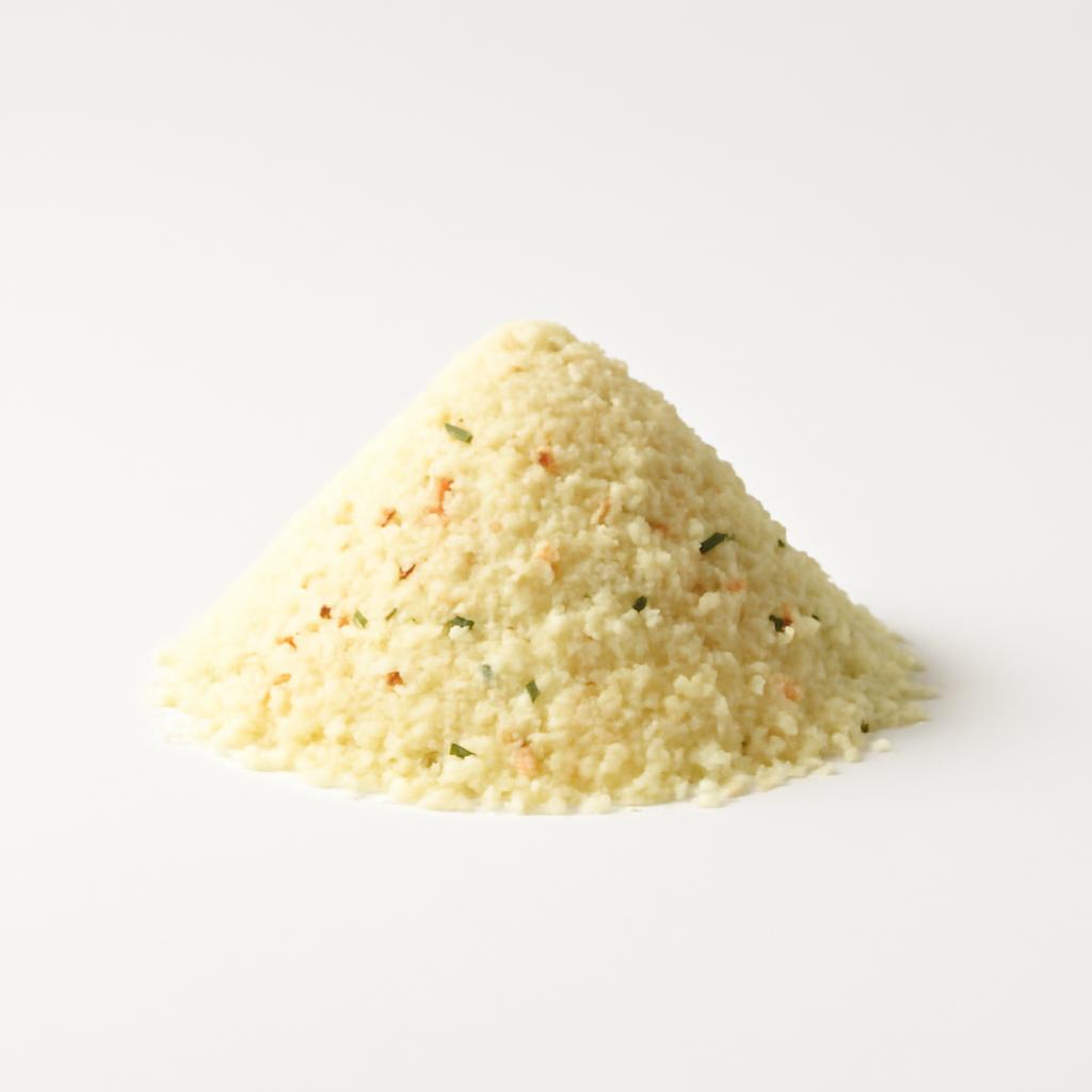 Puré de patata, con verduras, en copos