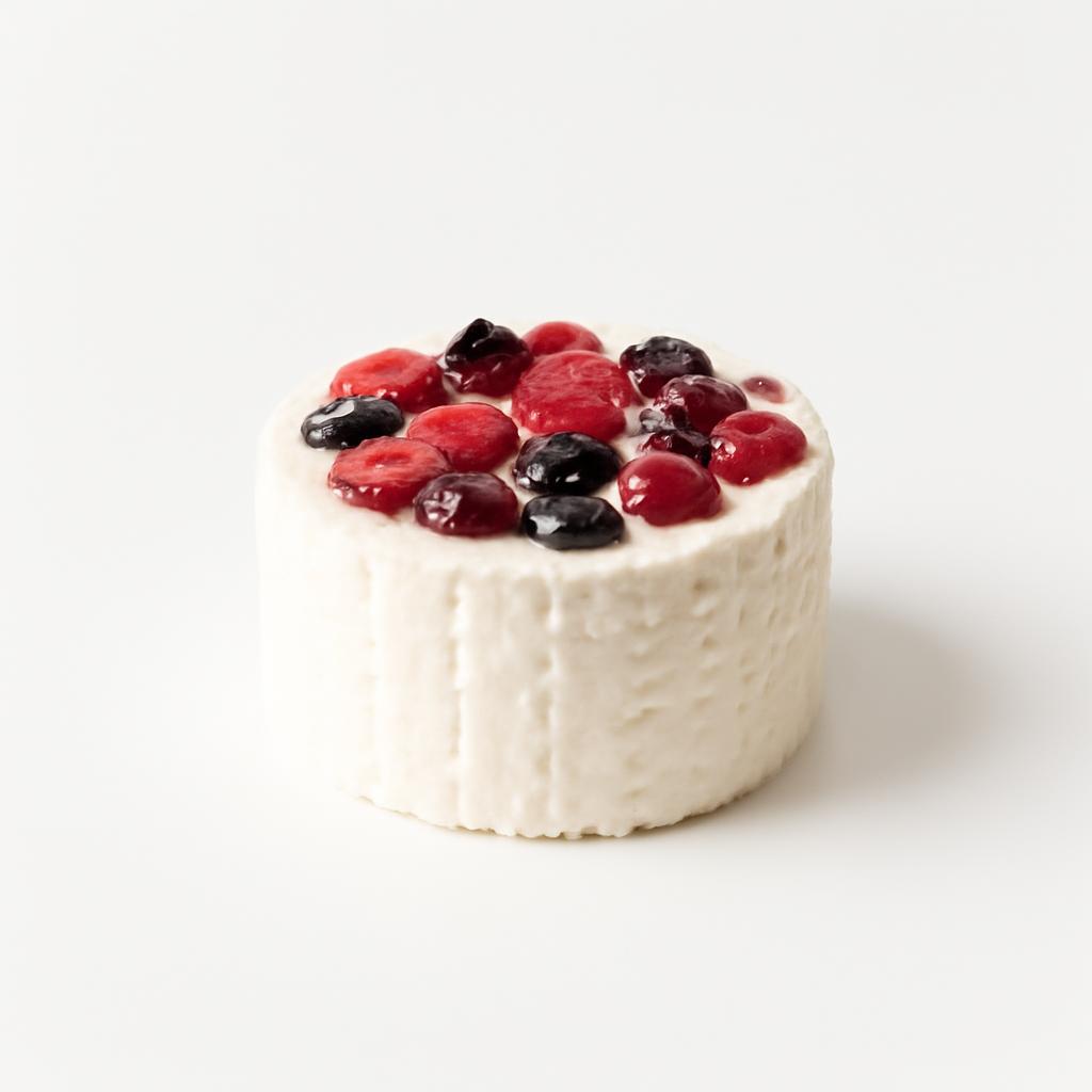 Queso fresco, desnatado, con frutas