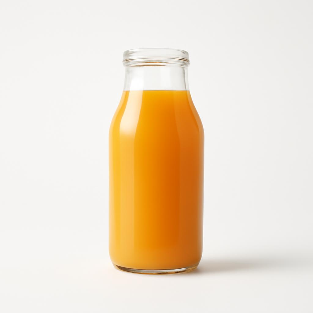 Refresco, sabor naranja, sin gas