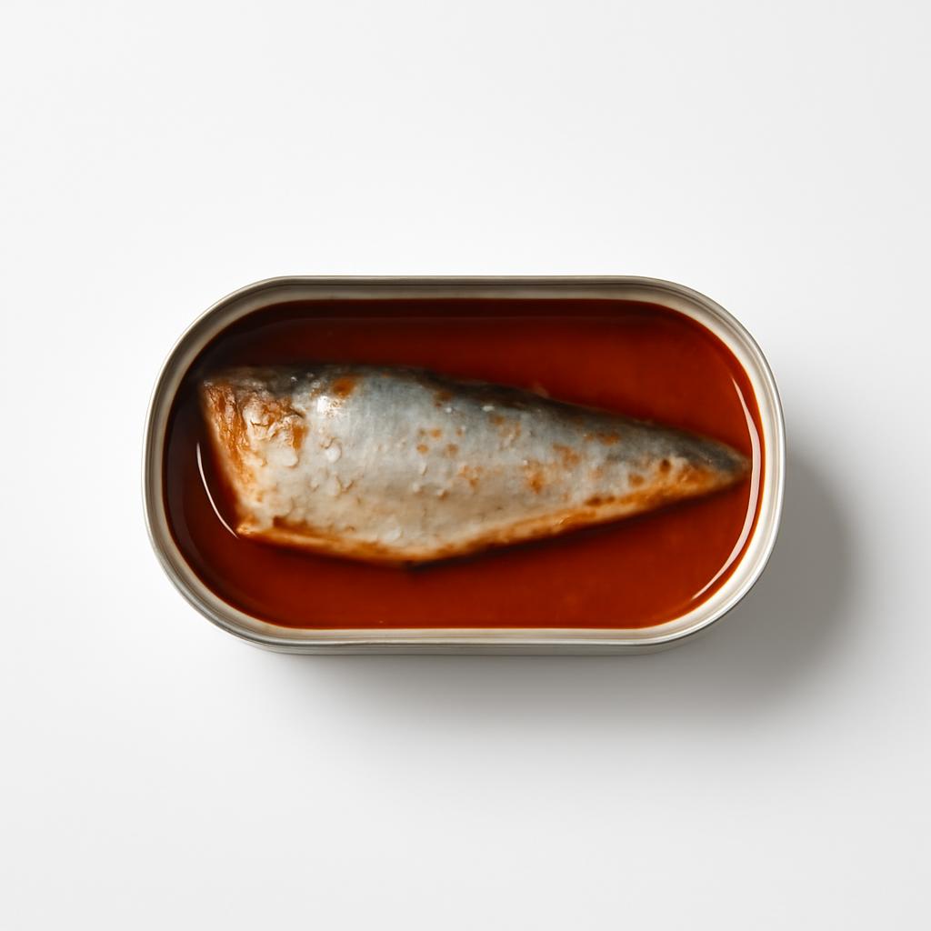 Sardina, enlatada, en escabeche