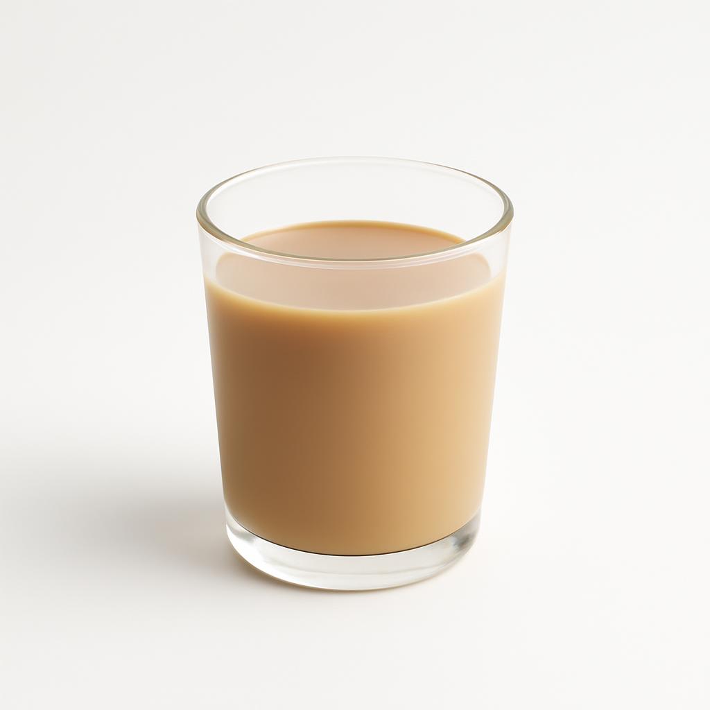 Té, infusión, con leche