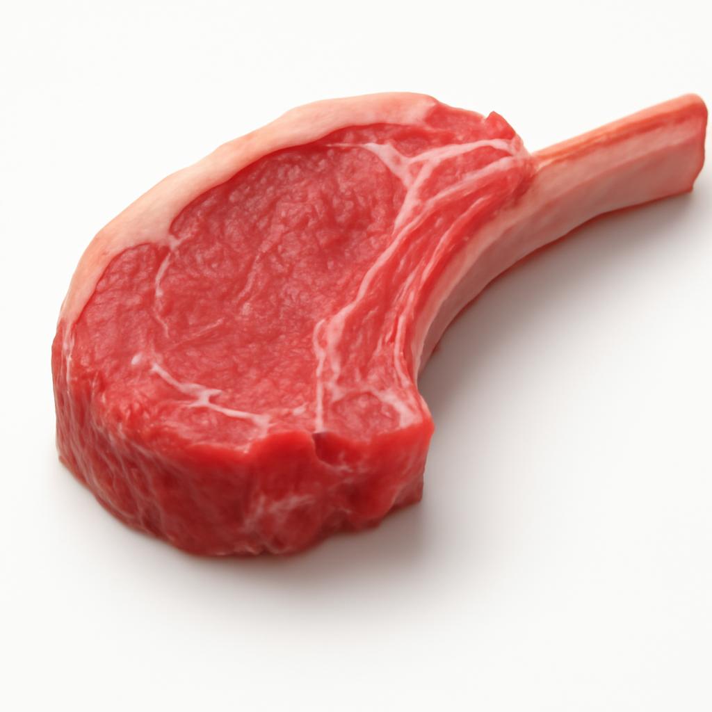 Ternera, costilla, cruda