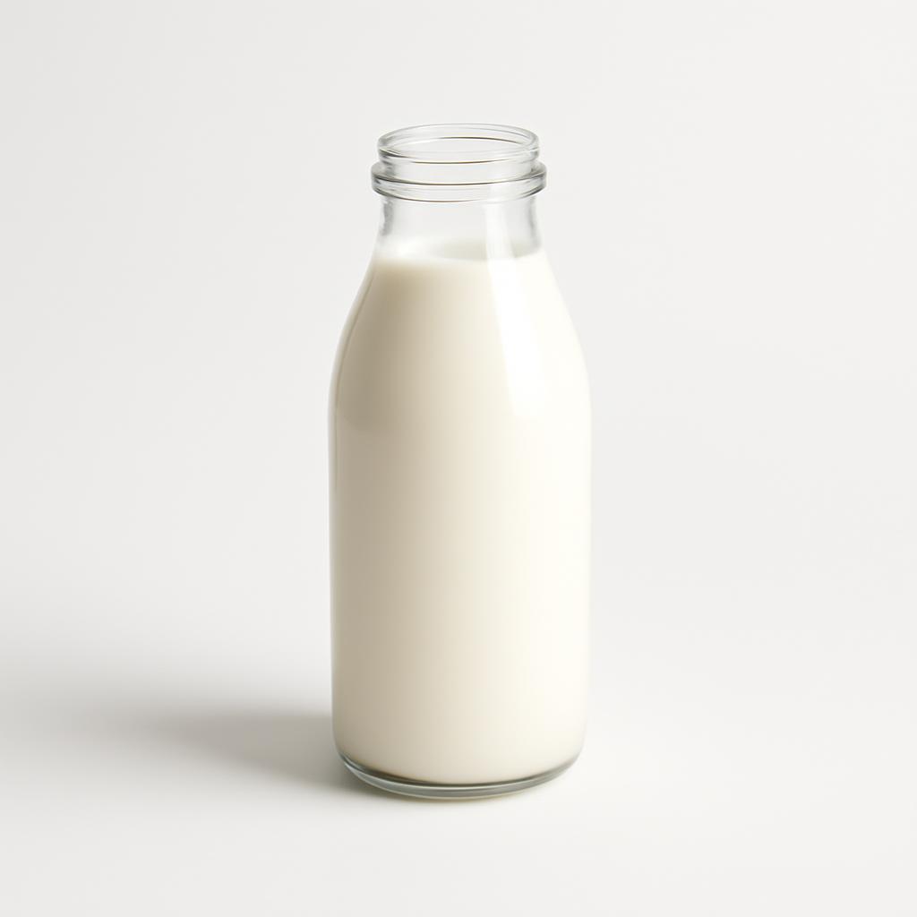 Yogur líquido, natural, azucarado