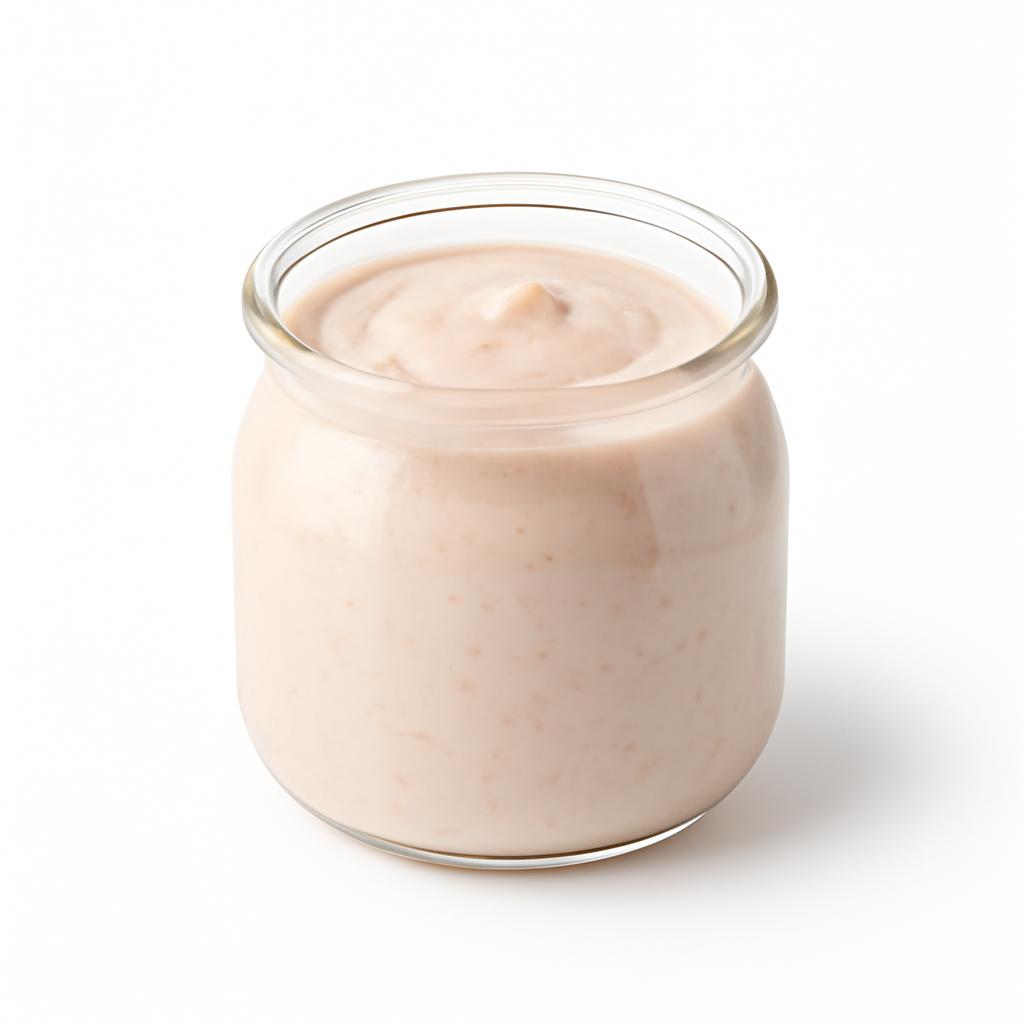 Yogur, desnatado, con melocotón, frambuesa y fibra