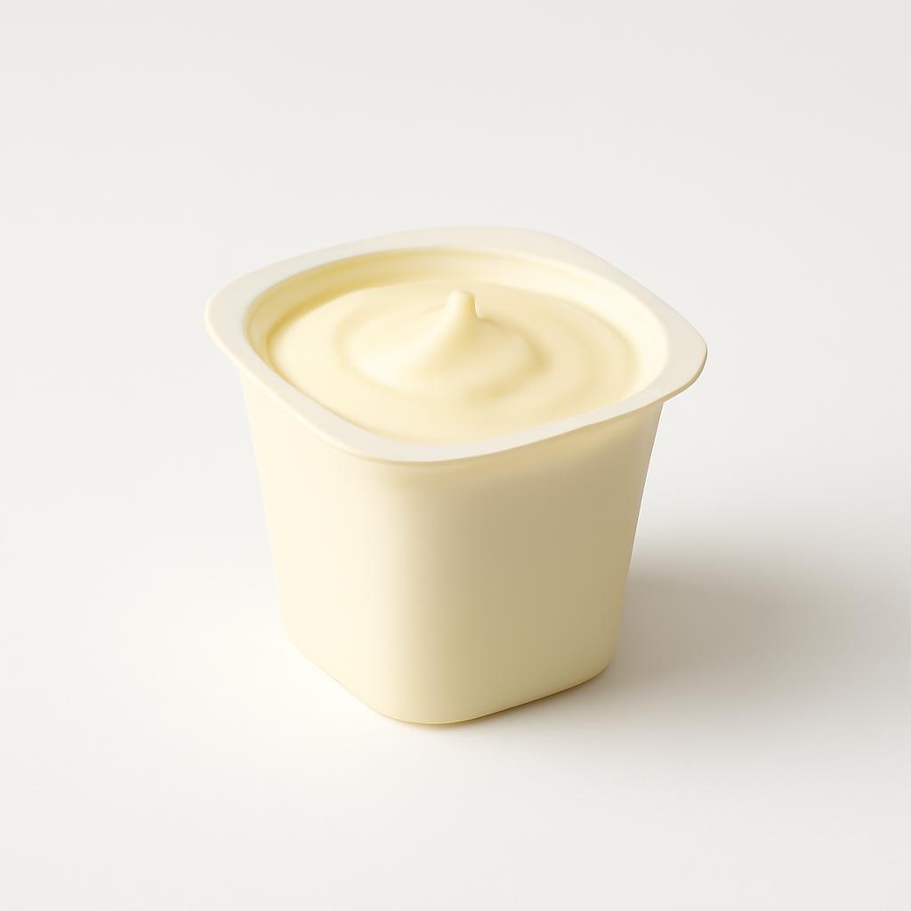 Yogur, desnatado, sabor vainilla