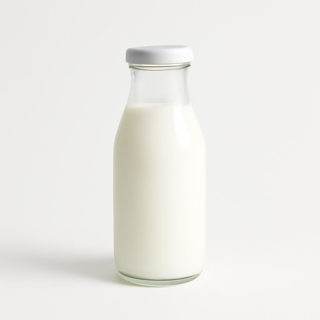 Yogur, líquido, desnatado, natural