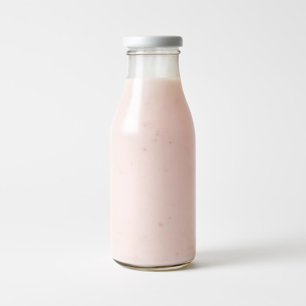Yogur, líquido, entero, con frutas